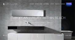 Desktop Screenshot of euroluxeinteriors.com